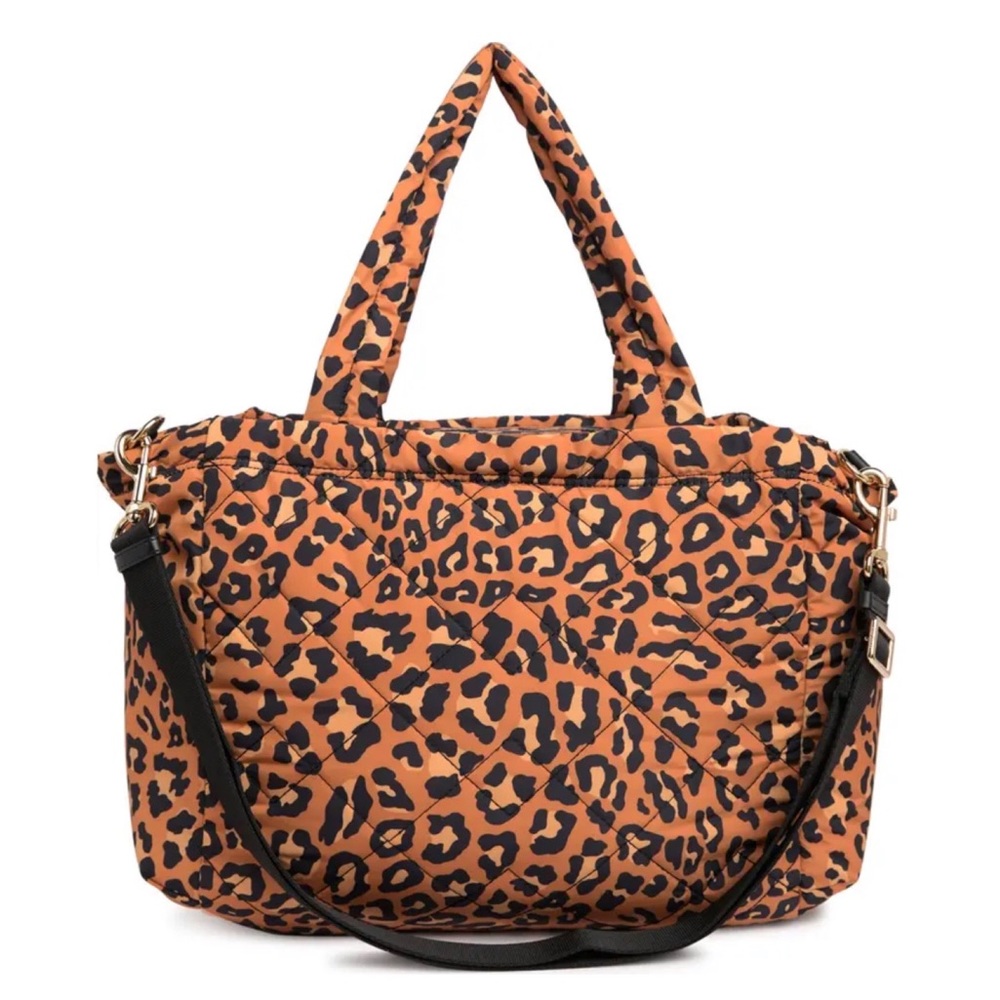 NWT MASRC JACOBS QUILTED NYLON PATTERNED TOTE BAG - Picture 3 of 6